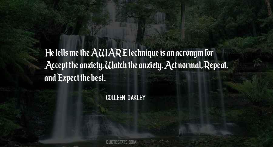 Colleen Oakley Quotes #1807722