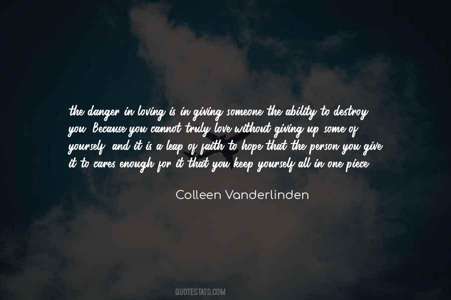 Colleen Vanderlinden Quotes #1756118