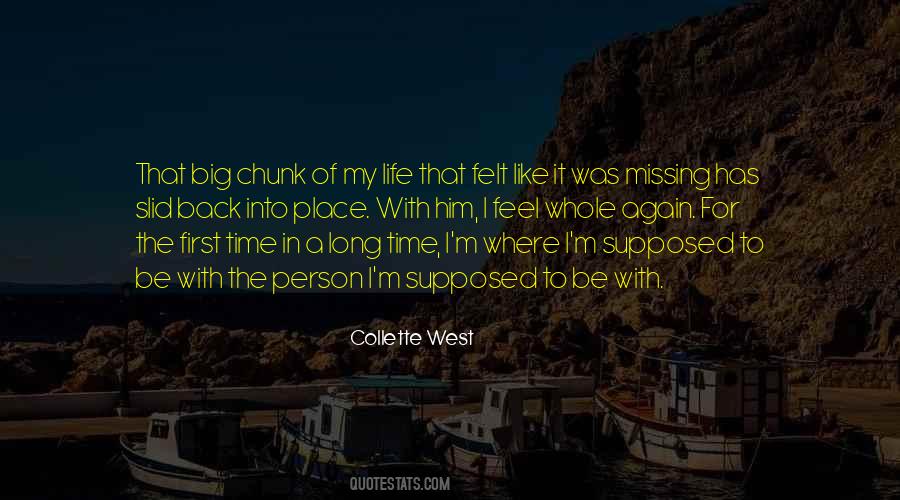 Collette West Quotes #1405521