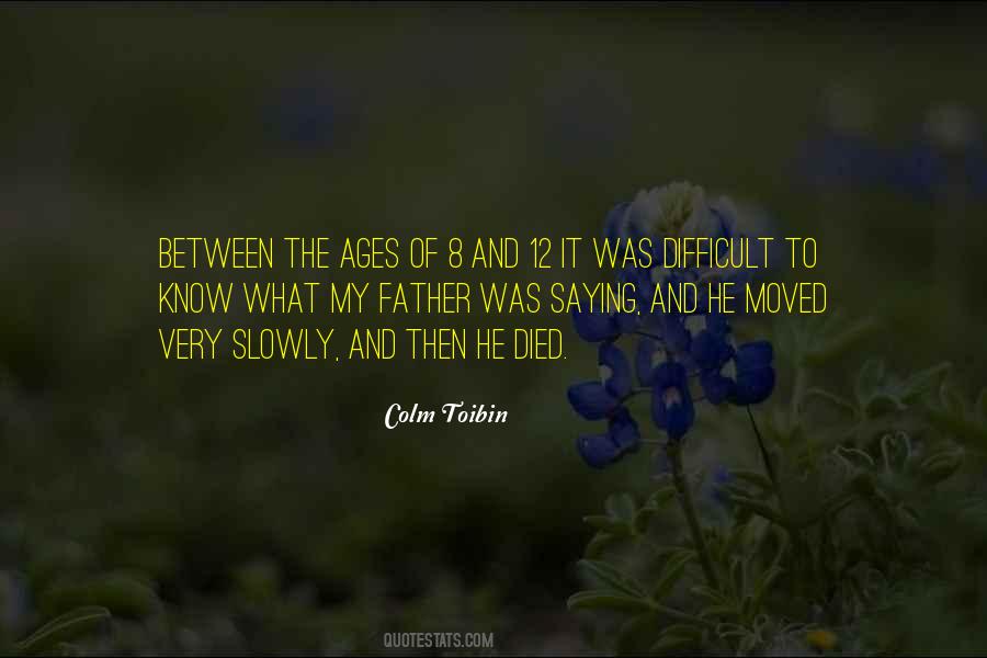 Colm Toibin Quotes #238086