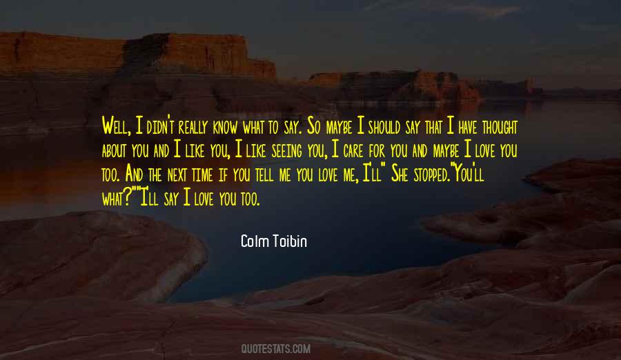Colm Toibin Quotes #825946