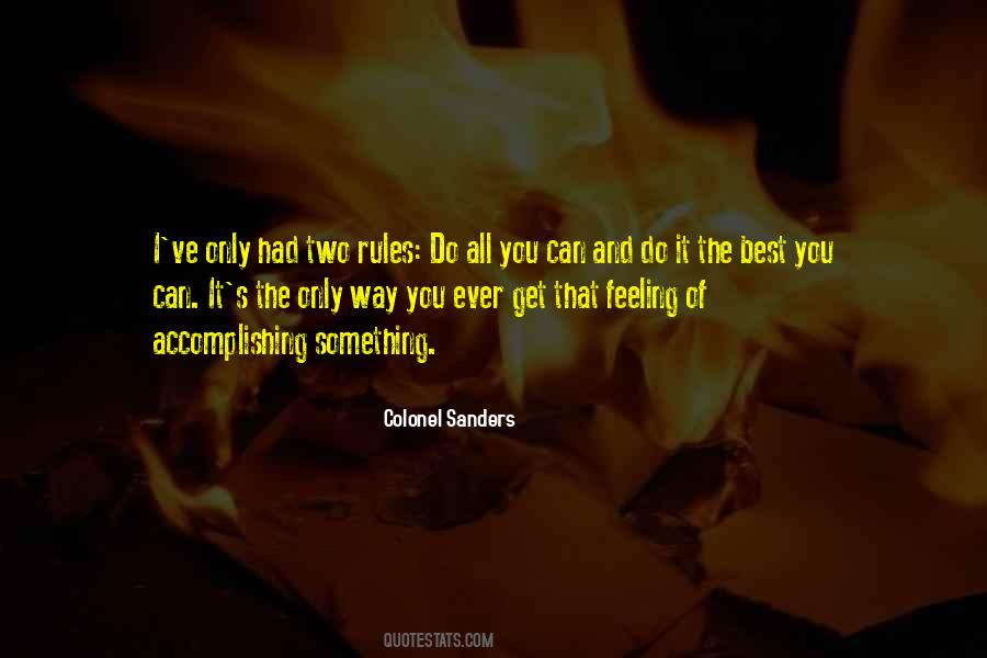 Colonel Sanders Quotes #1421056