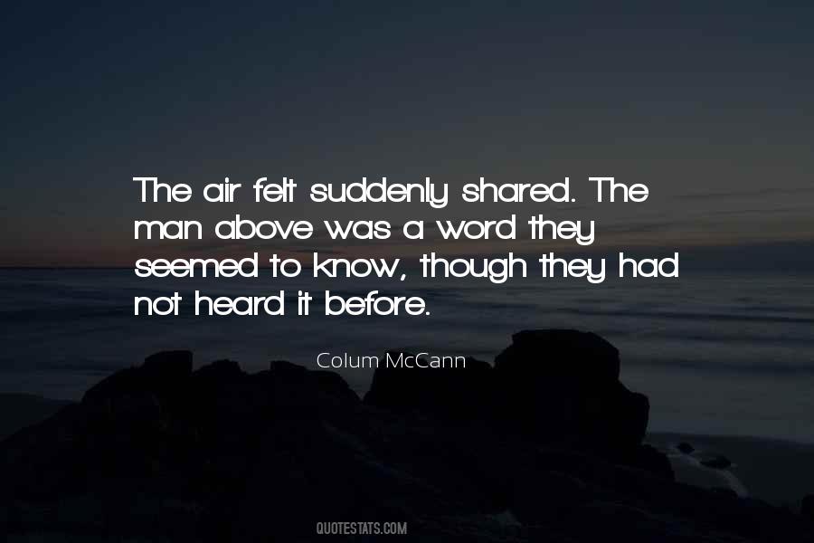 Colum McCann Quotes #784512