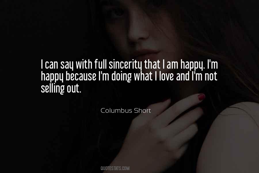 Columbus Short Quotes #1501404