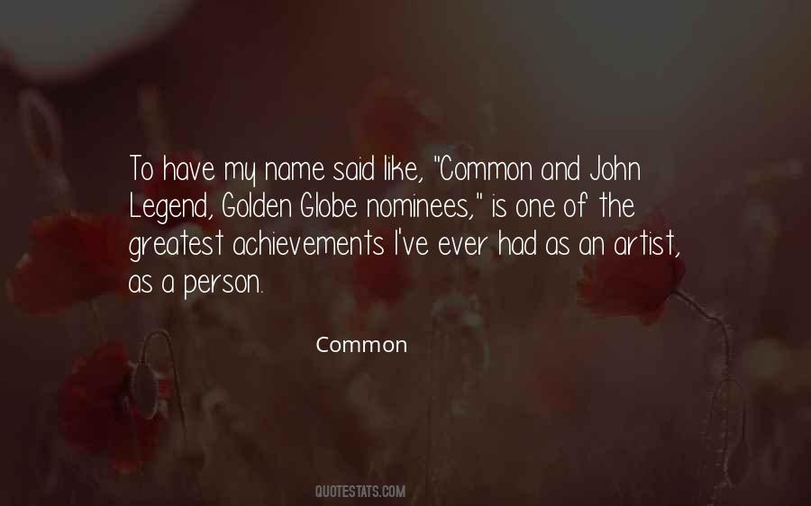 Common Quotes #1387161