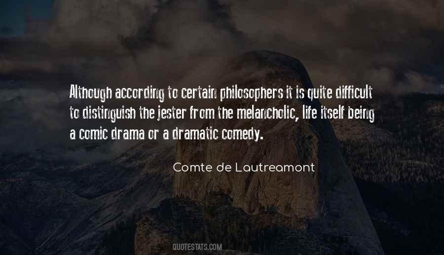 Comte De Lautreamont Quotes #1206119