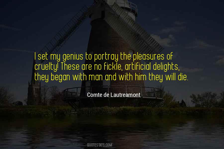 Comte De Lautreamont Quotes #409968