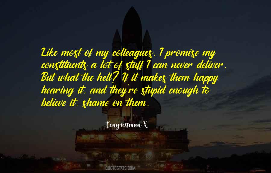 Congressman X Quotes #1146070