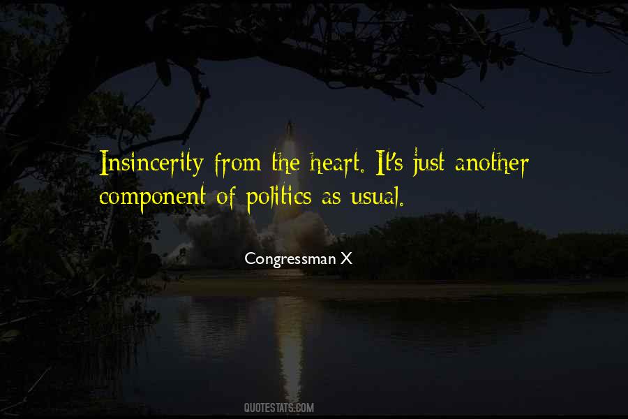 Congressman X Quotes #598006