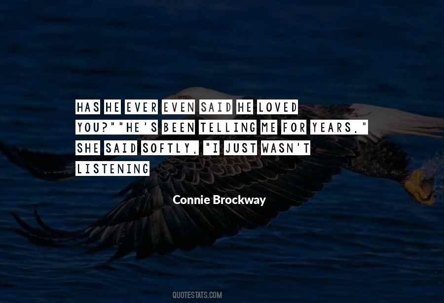 Connie Brockway Quotes #1610203