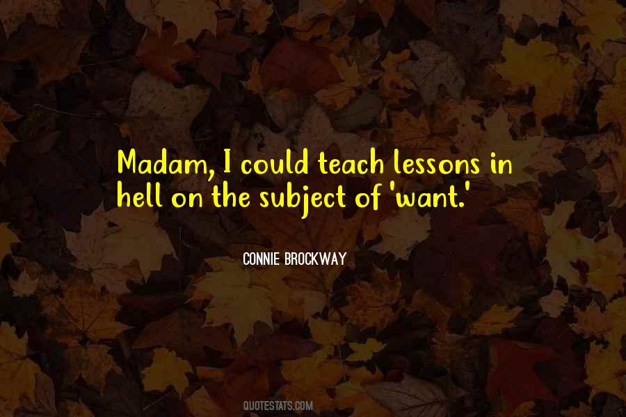 Connie Brockway Quotes #1868322