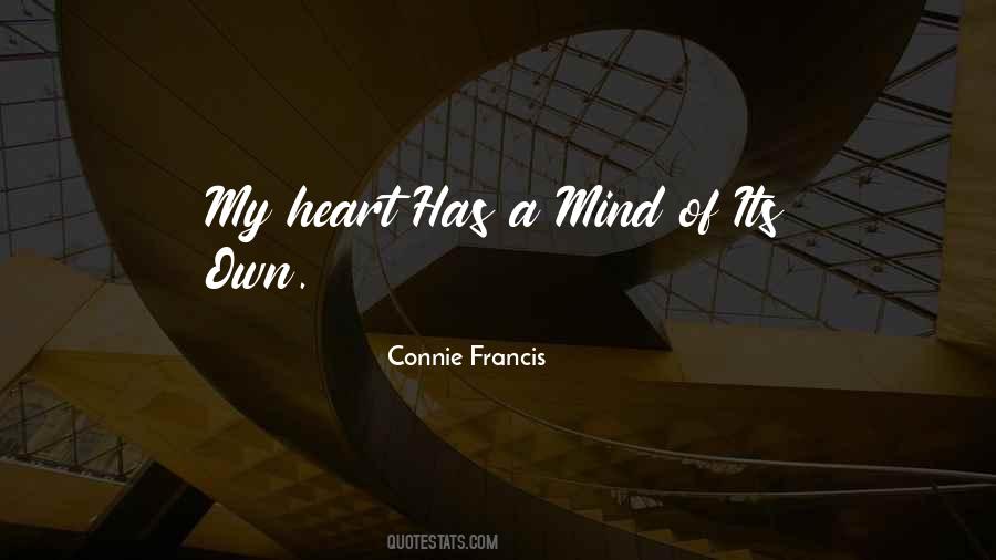 Connie Francis Quotes #1072827