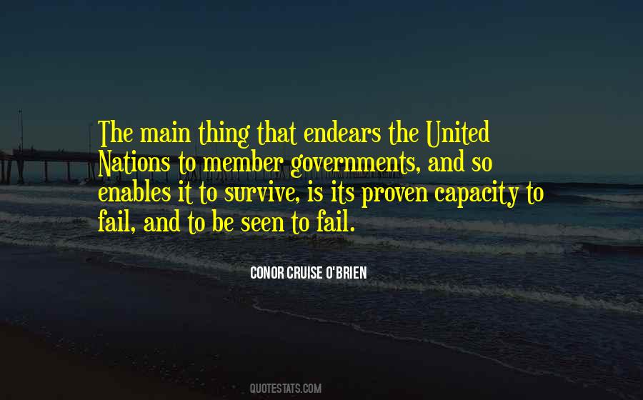 Conor Cruise O'Brien Quotes #530726