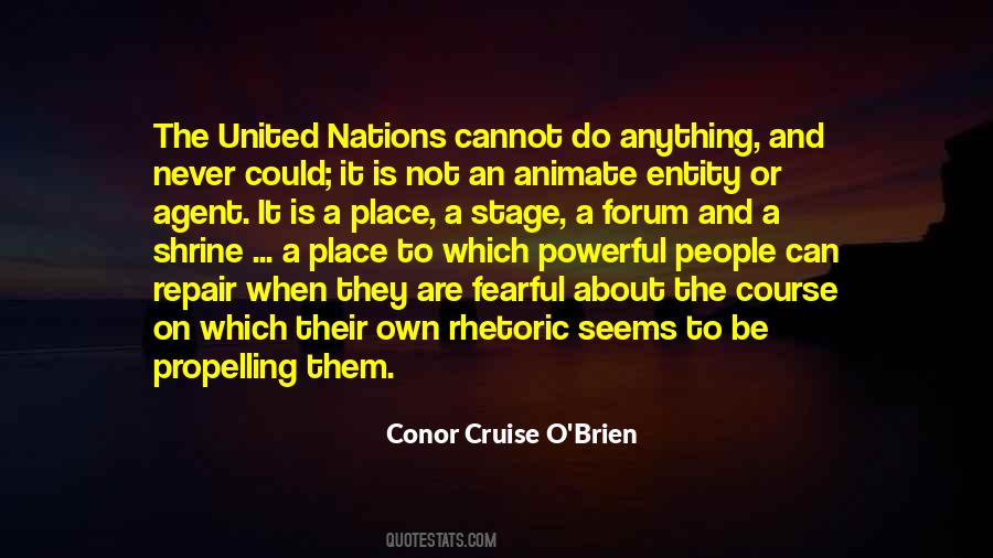 Conor Cruise O'Brien Quotes #698114