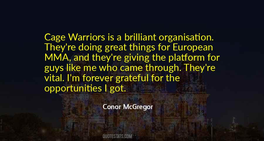 Conor McGregor Quotes #627931