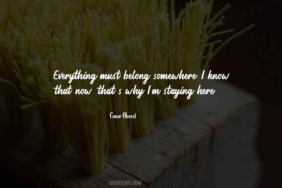 Conor Oberst Quotes #377465