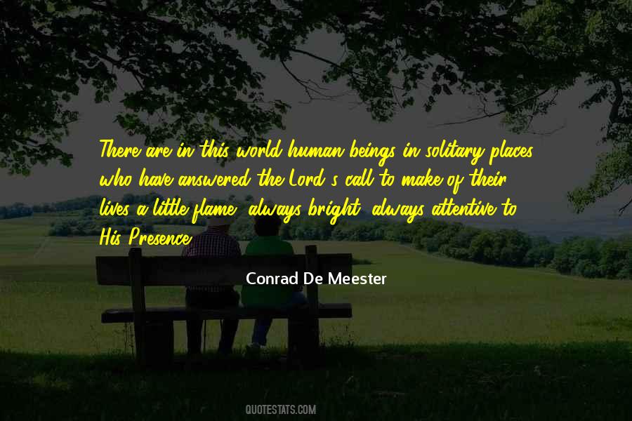 Conrad De Meester Quotes #1566851