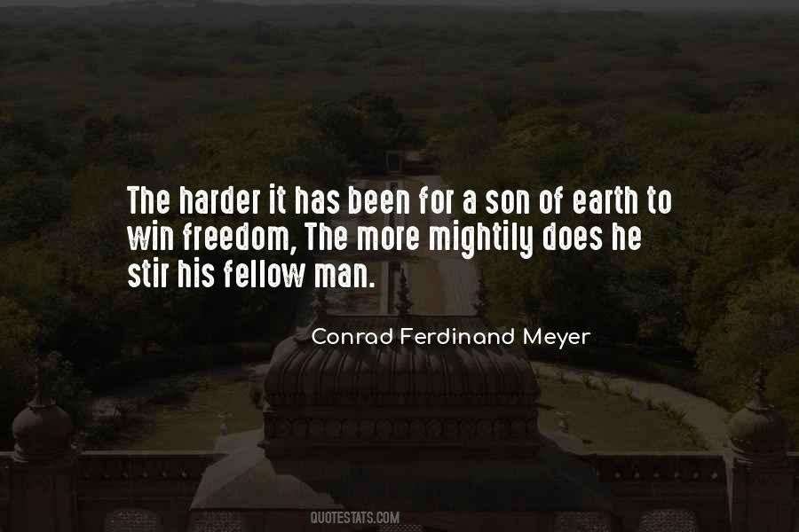 Conrad Ferdinand Meyer Quotes #1283508