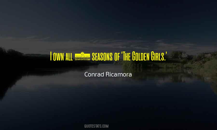 Conrad Ricamora Quotes #815893