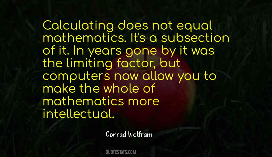 Conrad Wolfram Quotes #1190825