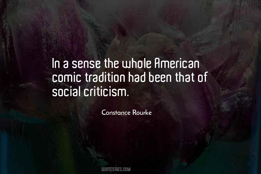 Constance Rourke Quotes #1134943