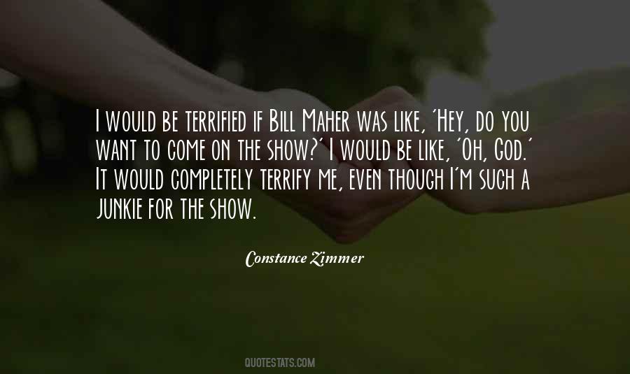 Constance Zimmer Quotes #181742