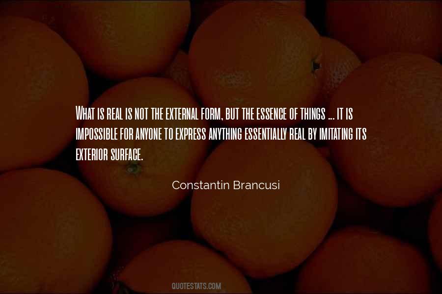 Constantin Brancusi Quotes #1051300