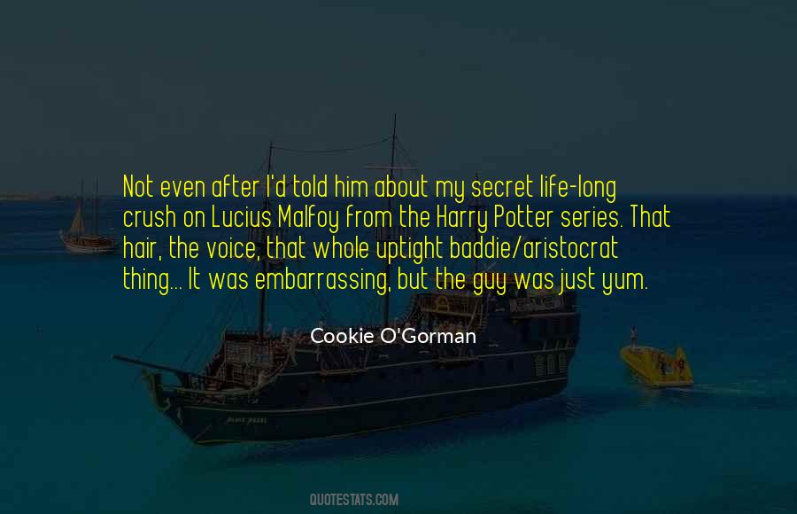 Cookie O'Gorman Quotes #488615
