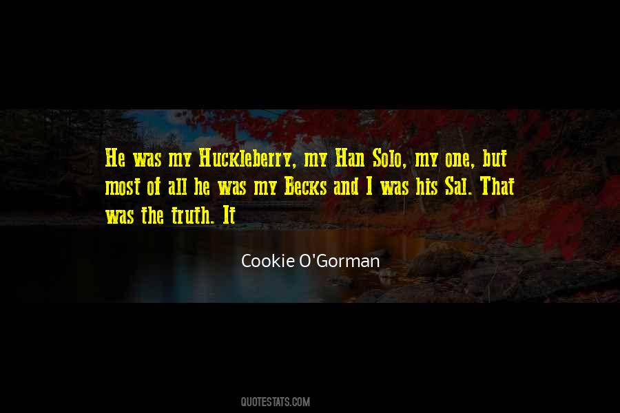 Cookie O'Gorman Quotes #967751