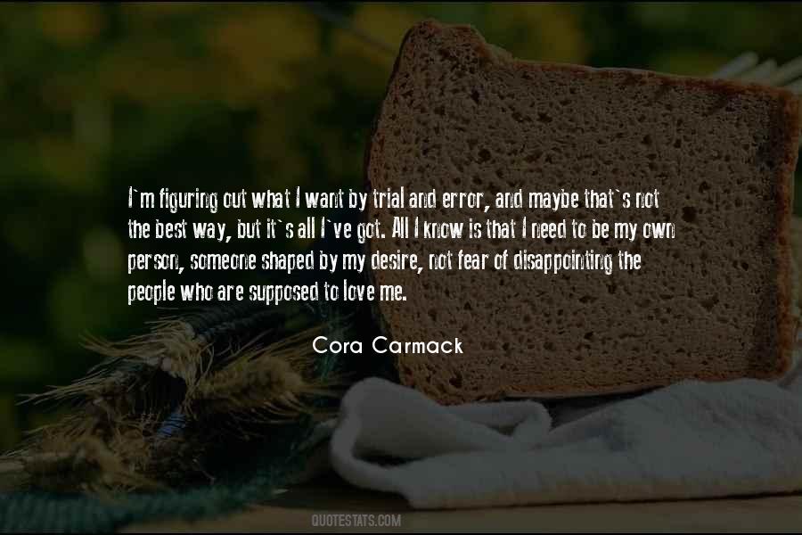 Cora Carmack Quotes #1784761