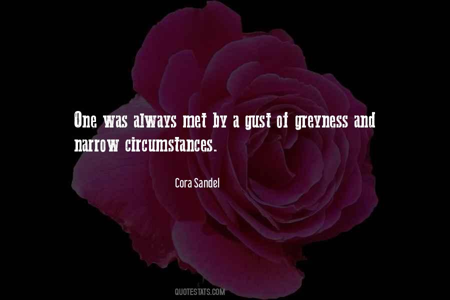 Cora Sandel Quotes #832013