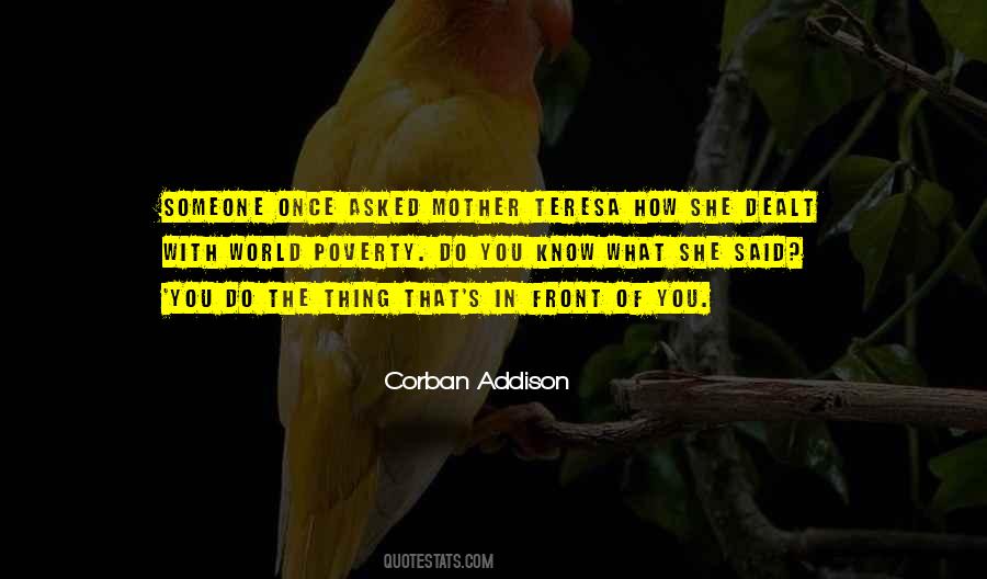 Corban Addison Quotes #1293503