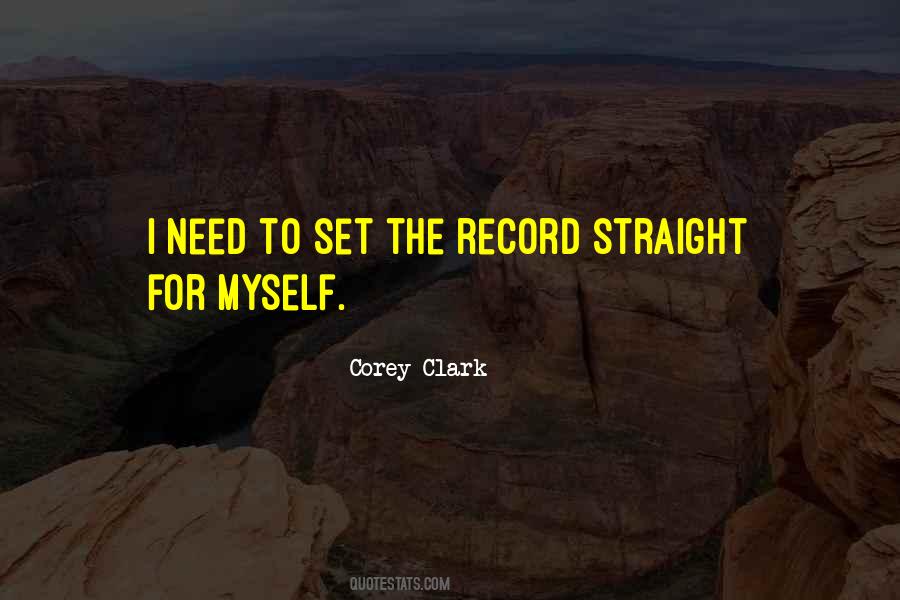 Corey Clark Quotes #139684