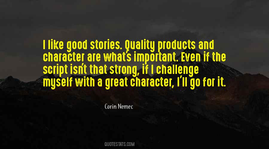 Corin Nemec Quotes #1189343