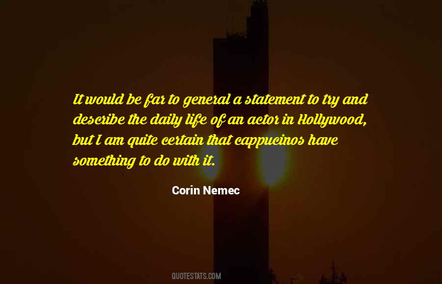 Corin Nemec Quotes #23579