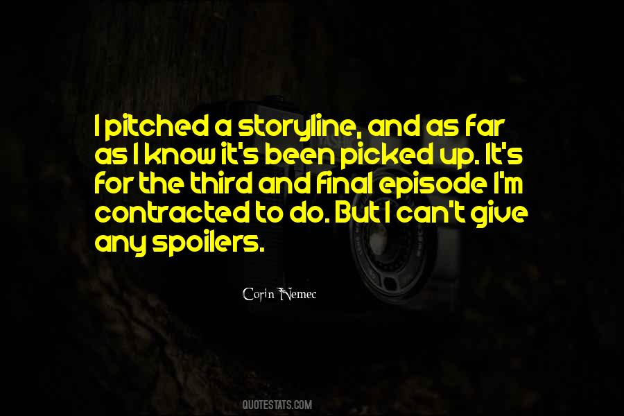 Corin Nemec Quotes #402511