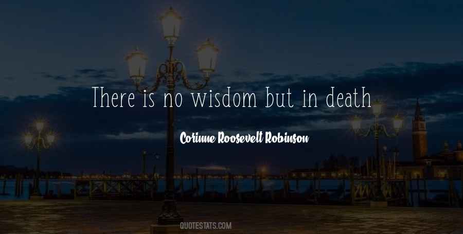 Corinne Roosevelt Robinson Quotes #1305415