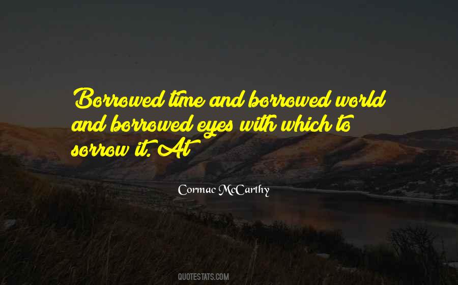 Cormac McCarthy Quotes #1095548