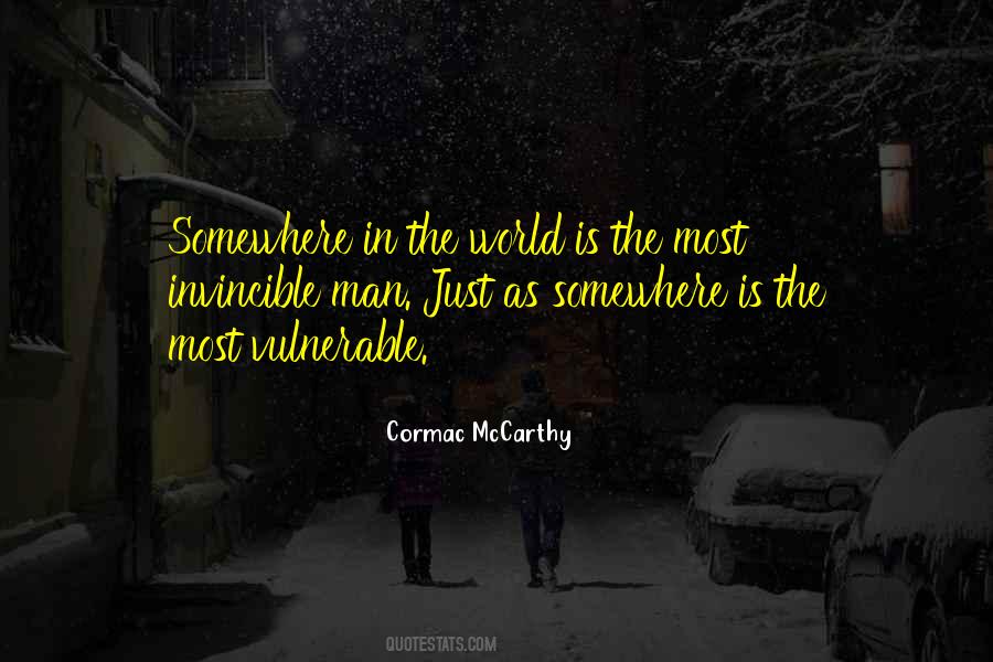 Cormac McCarthy Quotes #15392