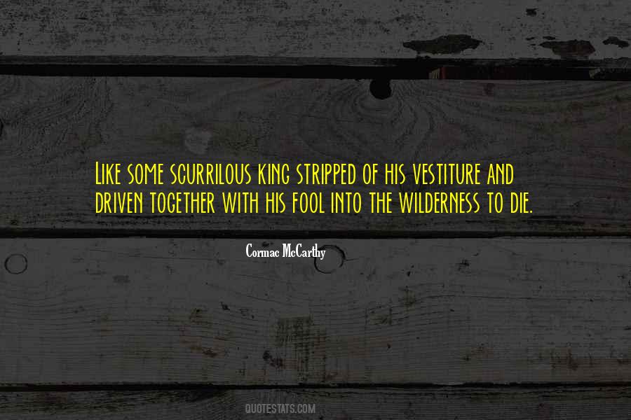 Cormac McCarthy Quotes #277160