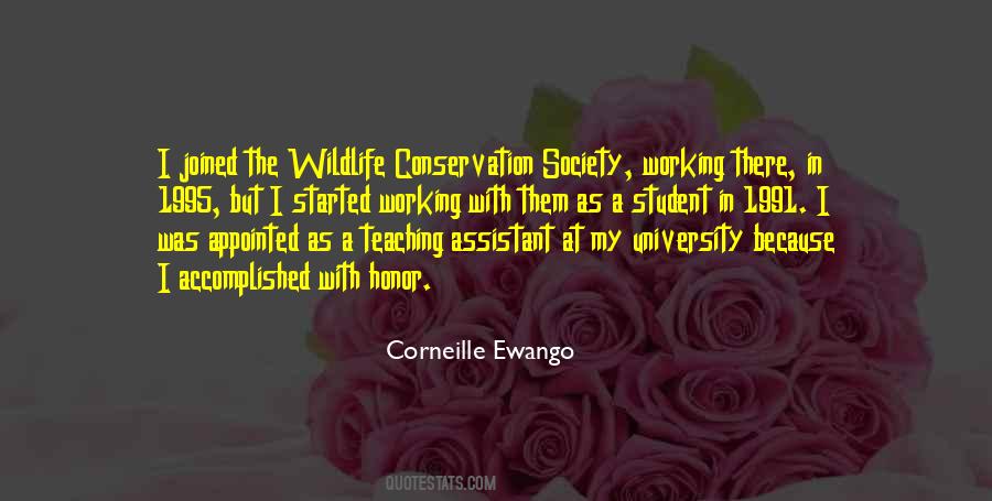 Corneille Ewango Quotes #137708