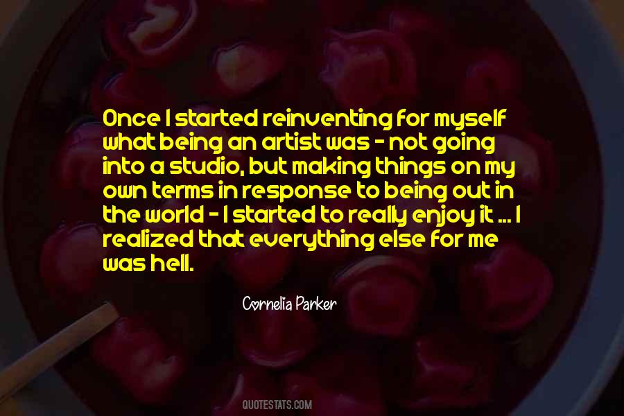 Cornelia Parker Quotes #1045386