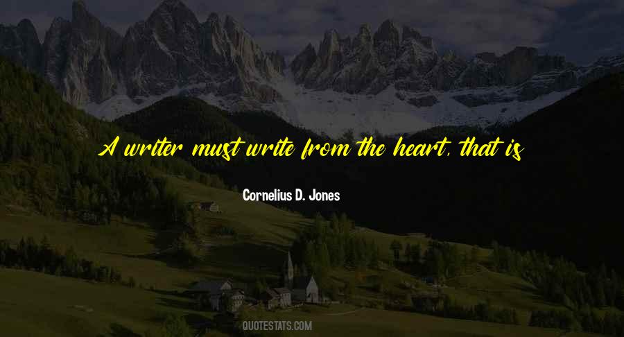 Cornelius D. Jones Quotes #274895