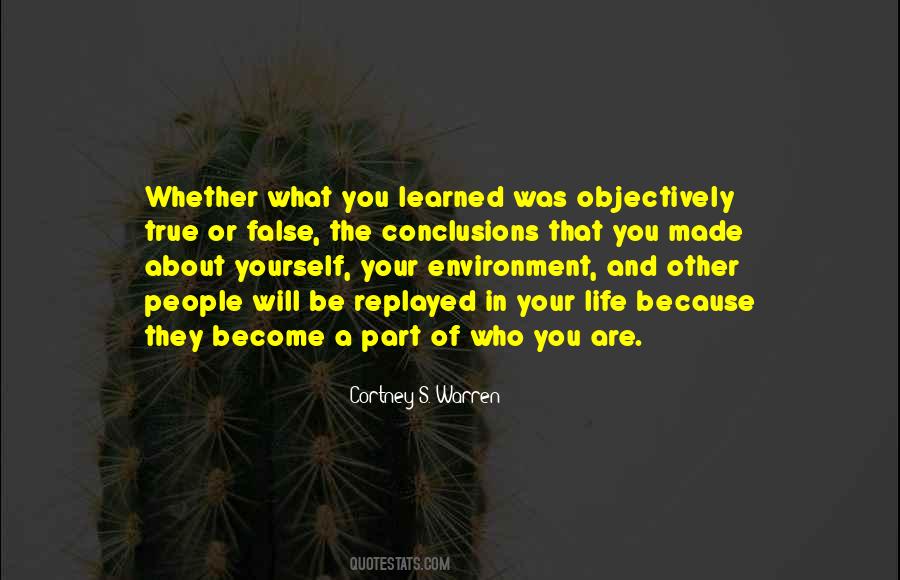Cortney S. Warren Quotes #1644348