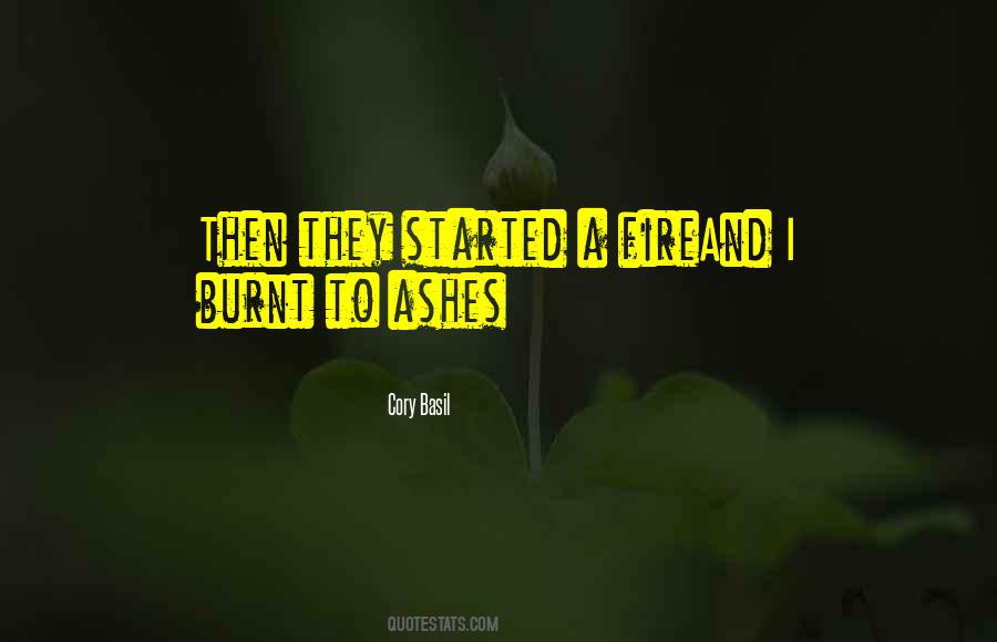 Cory Basil Quotes #1670291