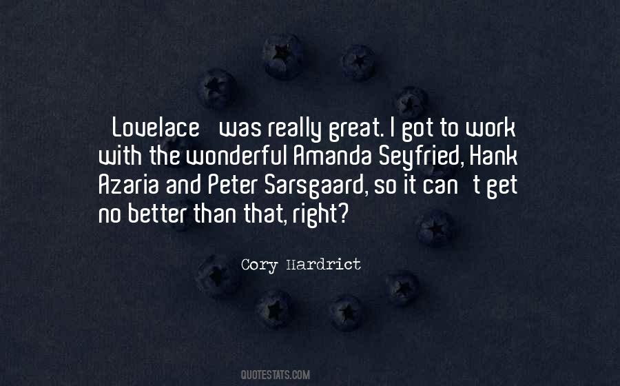 Cory Hardrict Quotes #439435