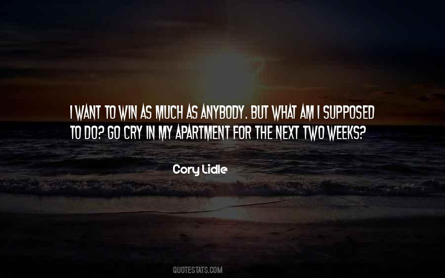 Cory Lidle Quotes #404377