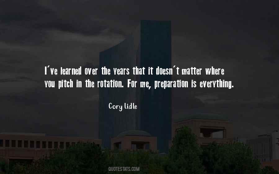 Cory Lidle Quotes #495453