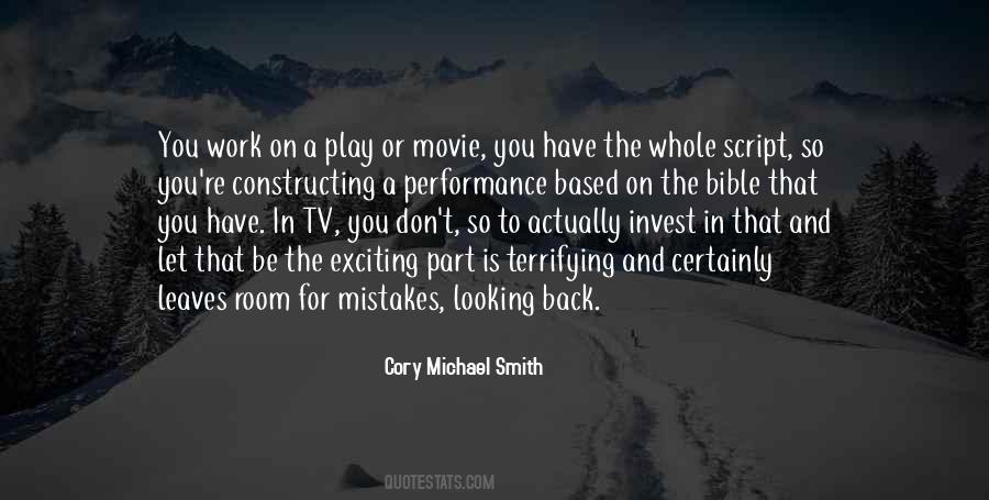 Cory Michael Smith Quotes #1852143