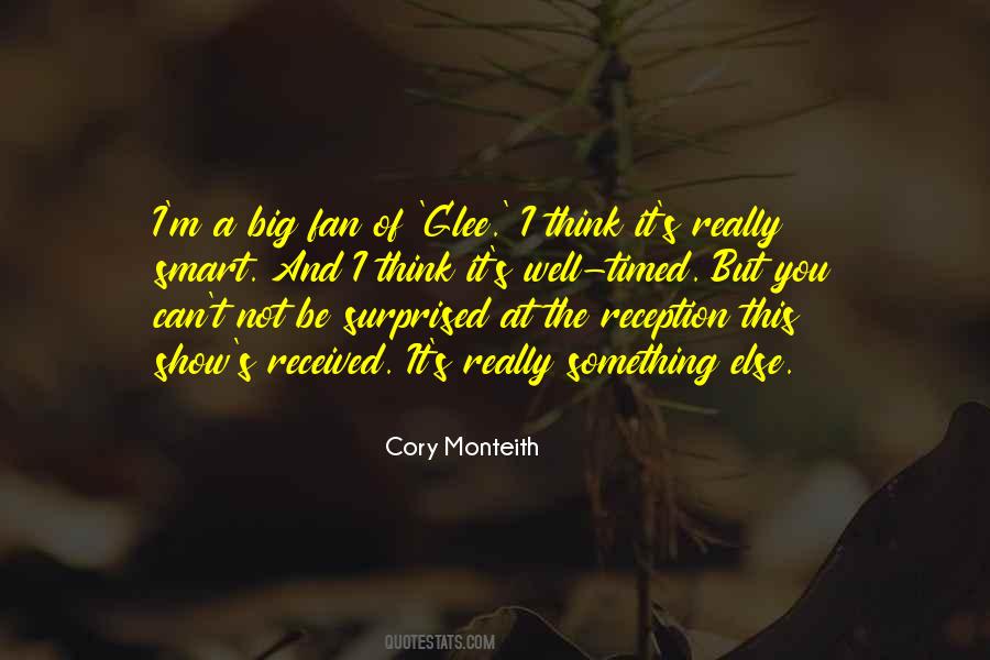 Cory Monteith Quotes #1093631